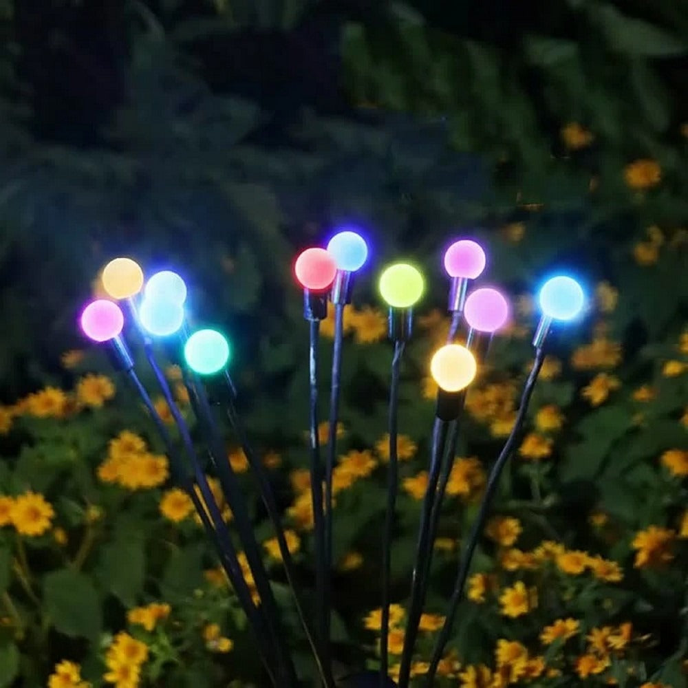 Upgraded Solar Powered Firefly Garden Lights – Outdoor Waterproof Decorative Lighting for Home & Garden