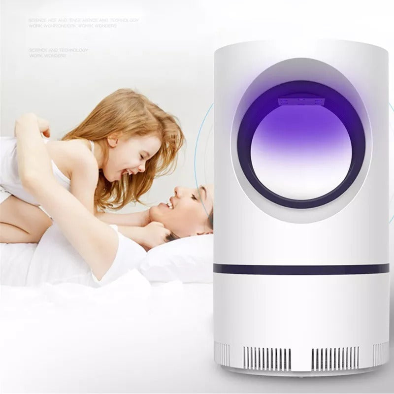 Mosquito Killer Lamp Electric Shocker Round – 360° UV Light Insect Trap for Home & Outdoor