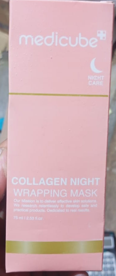 Medicube Collagen Night Wrapping Mask – Overnight Elasticity & Deep Hydration Peel