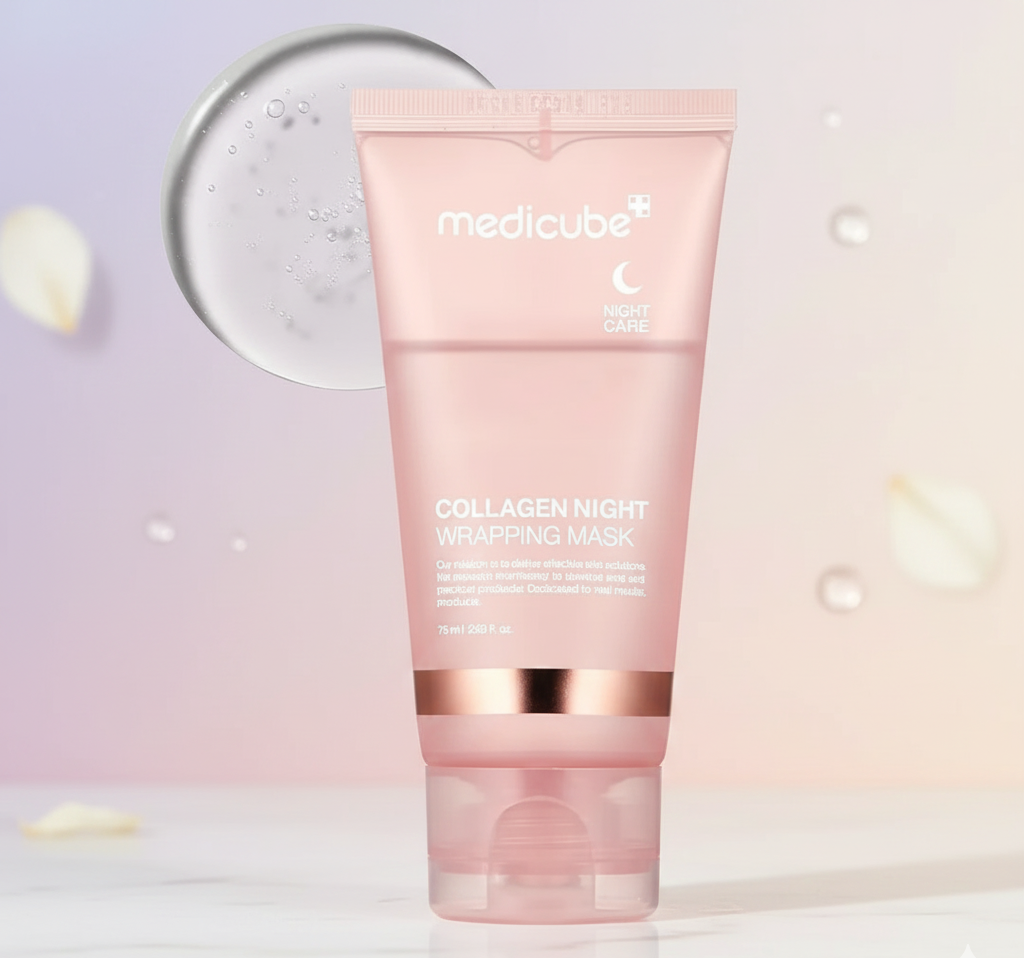 Medicube Collagen Night Wrapping Mask – Overnight Elasticity & Deep Hydration Peel