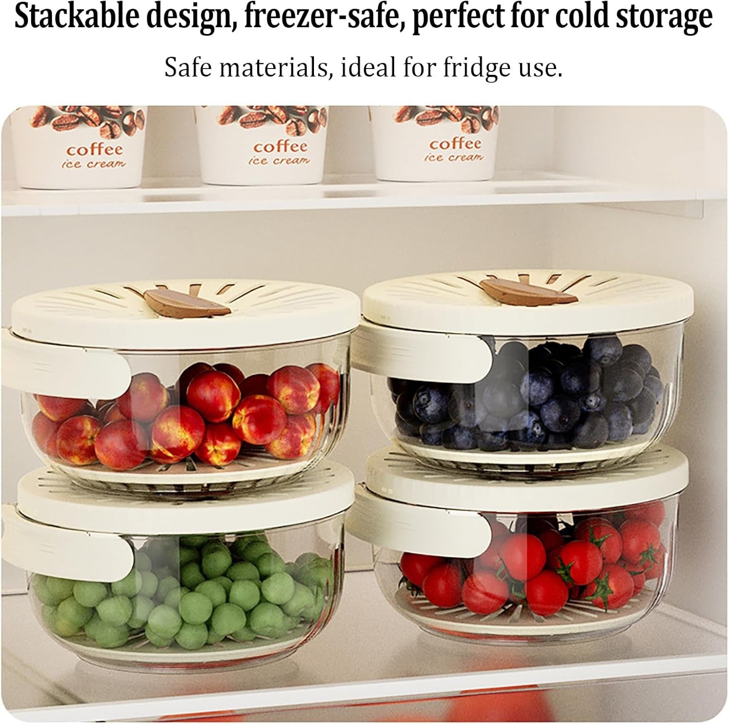 Multi-Functional Vegetable & Fruit Cleaning Basket – Folding Drainage & Fresh-Keeping Storage Box
