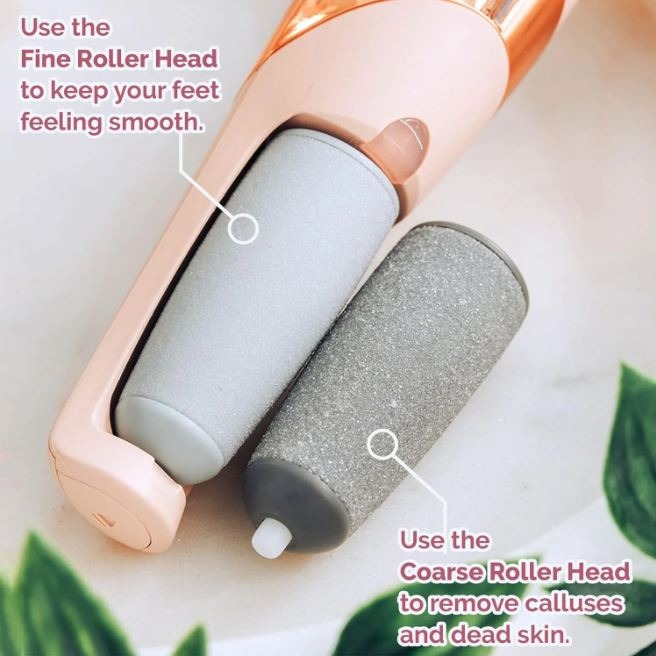 Rechargeable Electric Pedi Foot Filer – Remove Hard Skin & Cracked Heels at Home