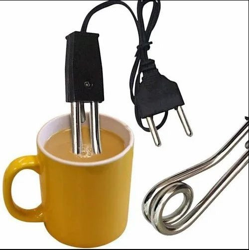 Mini Electric Portable Heating Rod – Instant Water Heating Immersion Heater (Random Color)