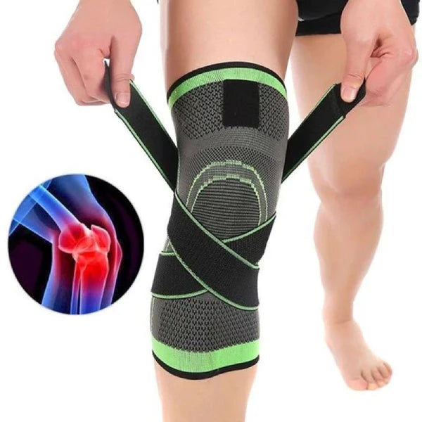 Adjustable Knee Support Band with Belt – Anti-Slip Knee Pad for Men & Women
