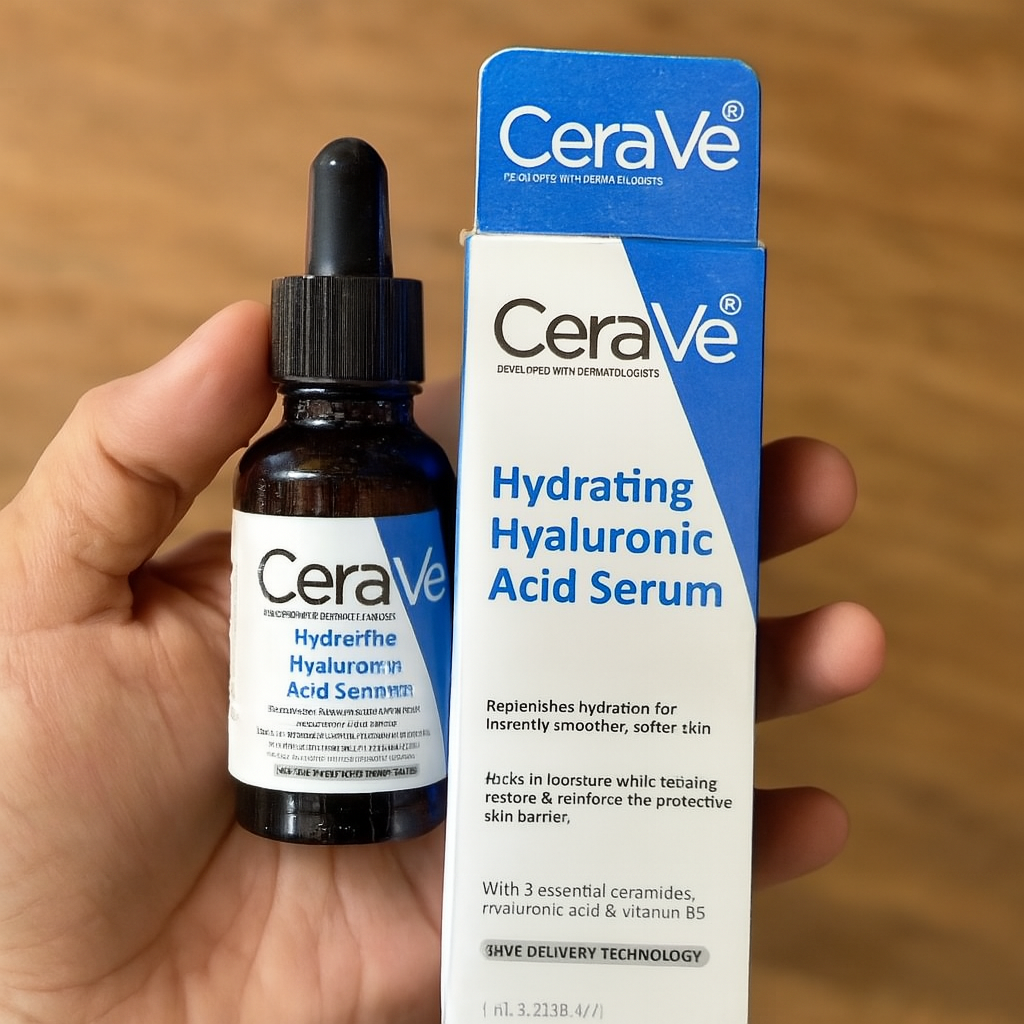 CeraVe Hydrating Hyaluronic Acid Serum 30ml – Deep Hydration & Skin Barrier Support