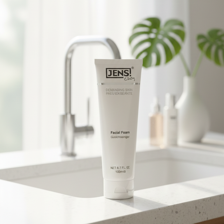 Jens Choy Demanding Skin Facial Foam – Gentle Cleansing & Nourishing Refresh (100ml)