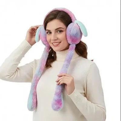 Dancing Earmuff with Sound Effect & Movable Ears – Cute Interactive Headwear for Kids & Girls