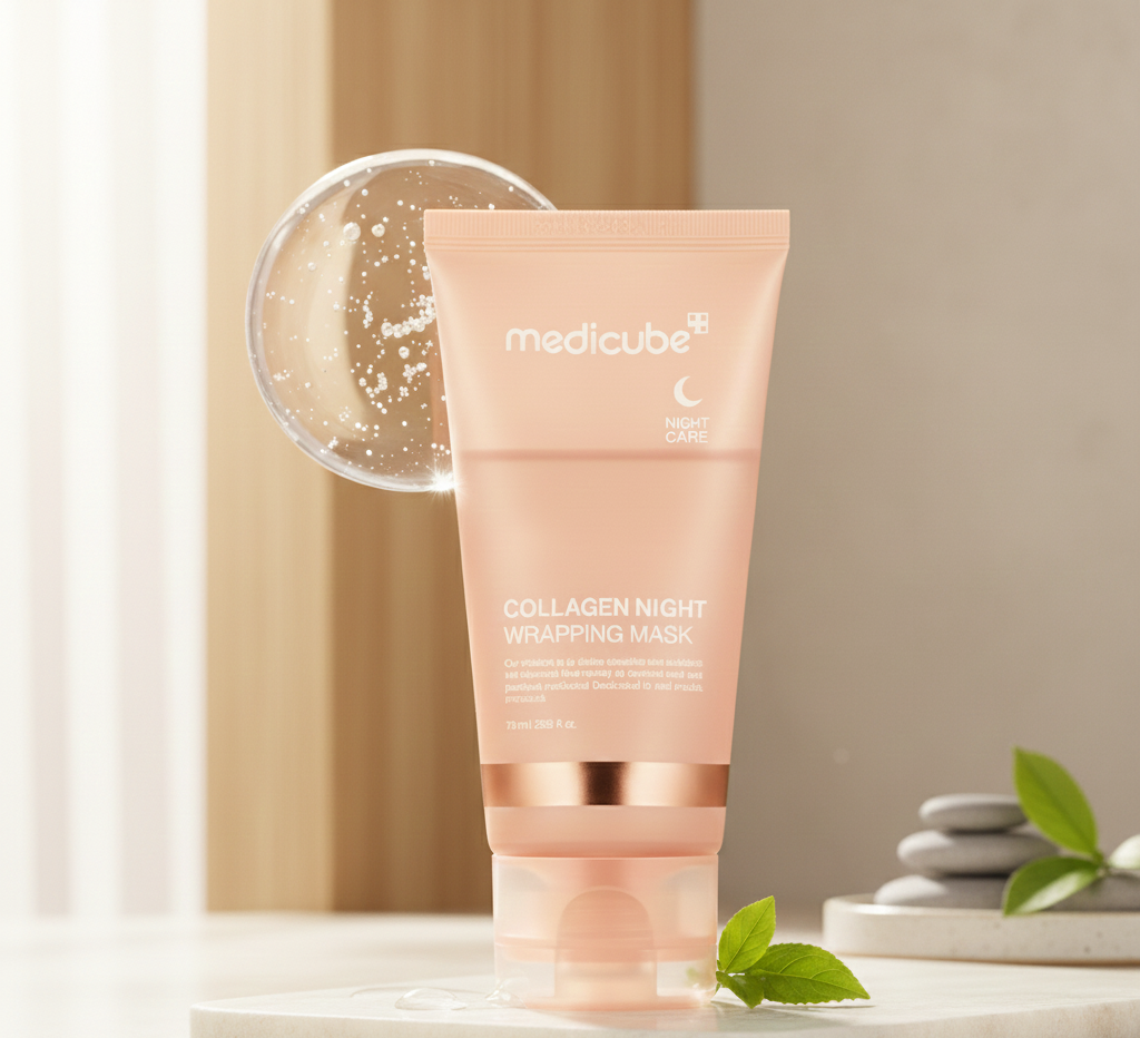 Medicube Collagen Night Wrapping Mask – Overnight Elasticity & Deep Hydration Peel