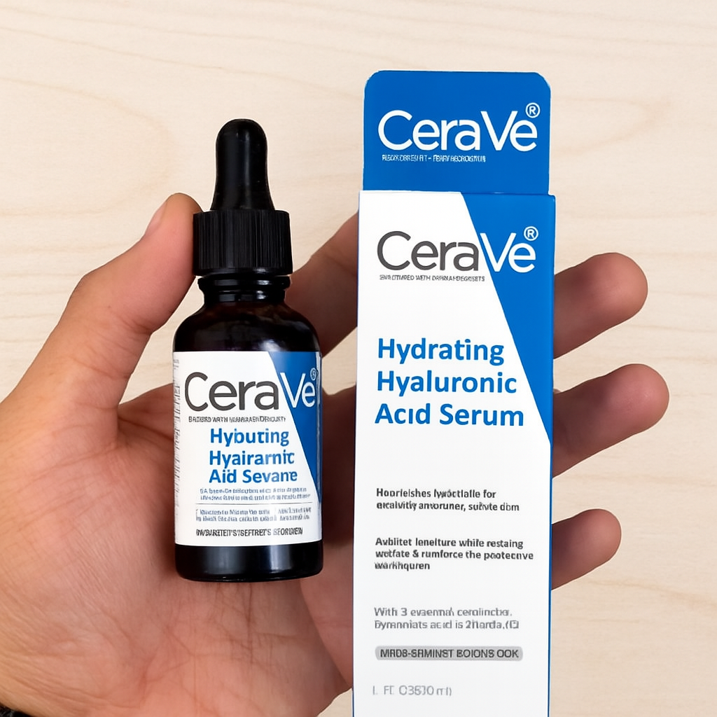 CeraVe Hydrating Hyaluronic Acid Serum 30ml – Deep Hydration & Skin Barrier Support